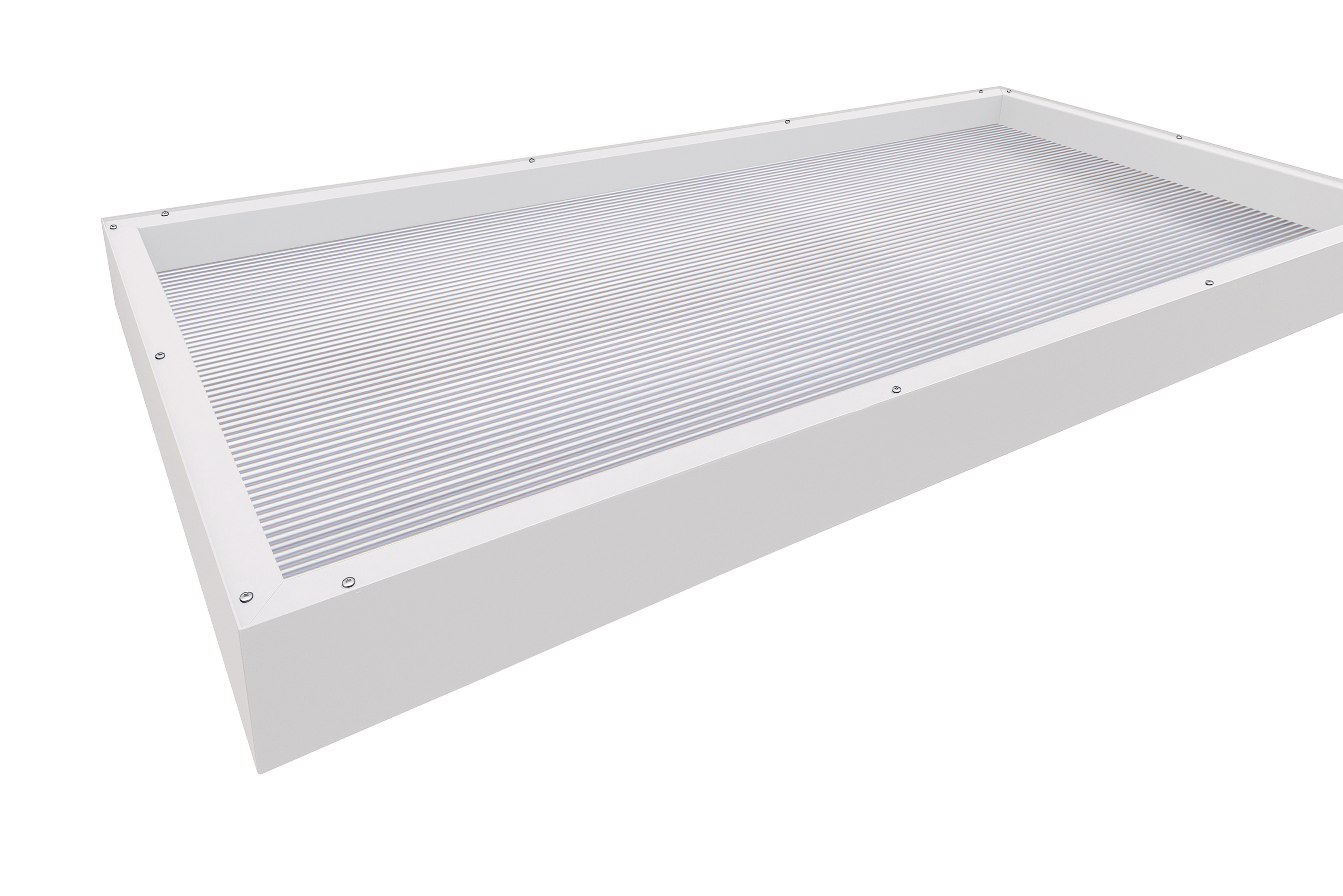 Rechteckvordach BS 3D-Line weiß